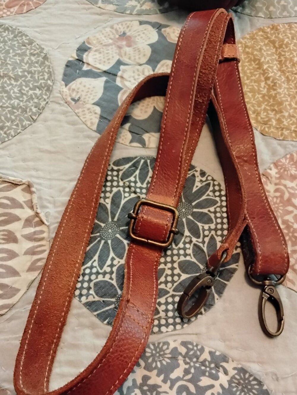 BED STU BROWN LEATHER SMALL CROSSBODY/PURSE - Picture 11 of 14